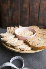 Healthy breakfast concept