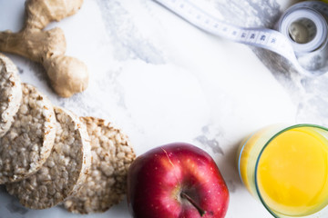 Healthy breakfast concept