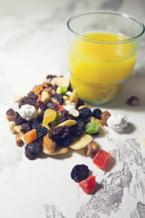 Healthy breakfast concept
