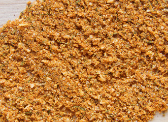 Messy Spicy Background. Spice Texture.