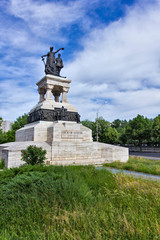 Obraz premium Sanitary Heroes monument in Bucharest Romania