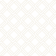 Vector seamless lattice pattern. Modern stylish subtle texture with monochrome trellis. Repeating geometric grid. Simple design background...