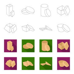 Case, shell, framework, and other web icon in outline,flet style.Box, container, package, icons in set collection. © pandavector