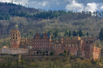 Fototapeta na wymiar Heidelberg castle, Baden-Wuerttemberg, Germany