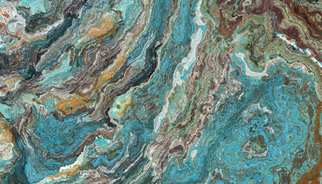 Turquoise Raw Gemstone Texture