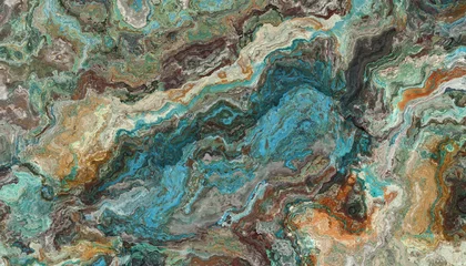 Turquoise raw gemstone texture © aregfly