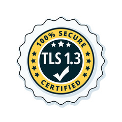 TLS 1.3 Certified label illustration