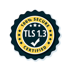 TLS 1.3 Certified label illustration