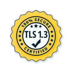 TLS 1.3 Certified label illustration