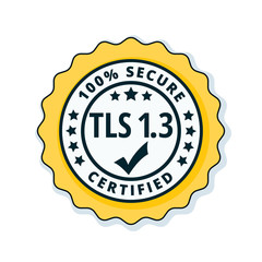 TLS 1.3 Certified label illustration