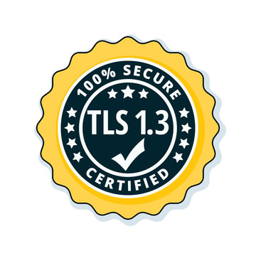 TLS 1.3 Certified label illustration