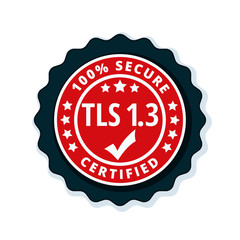 TLS 1.3 Certified label illustration