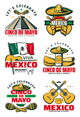 Mexican holiday symbol for Cinco de Mayo party