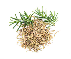 Rosemary isolated on white background