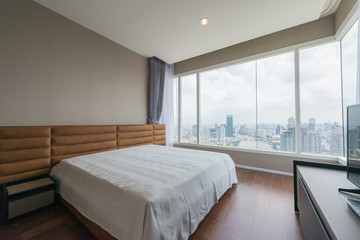 Fototapeta na wymiar Luxury bedroom interior