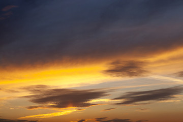 Obraz premium Beautiful sunset