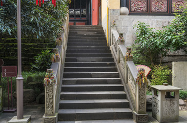 Fototapeta na wymiar Chinese Stairway