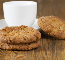 cup and cookies