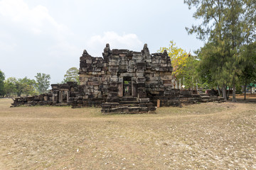 タイ国ナコンラーチャシーマー県の遺跡プラサートムアンガオ