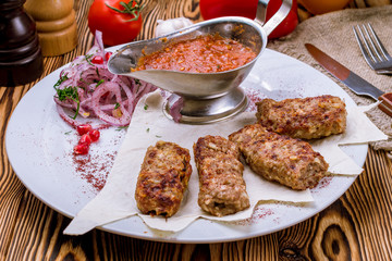 Lamb Lula kebab