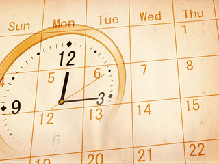 ビジネス　カレンダー　スケジュール　予定表　ルーペ