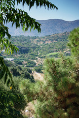 Fototapeta na wymiar Landscape in Crete, Greece