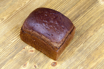 Fototapeta na wymiar square rye bread