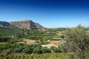 Fototapeta premium Landscape in Crete, Greece