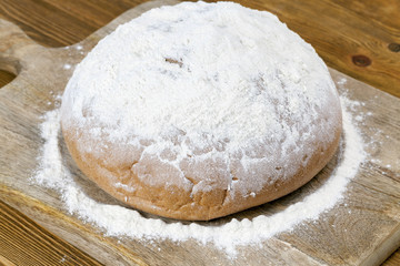 flour wheat , close-up