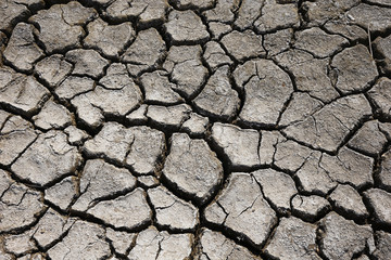 Climate warming dry chapped land