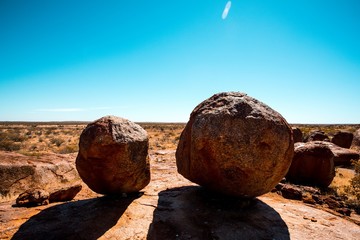 Boulders in the West Australian Desert