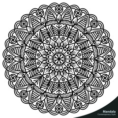 Mandala Natural Pattern Decorative Graphic Element