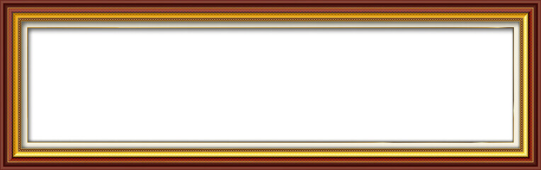 Gold vintage picture frame 