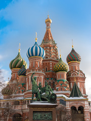Fototapeta na wymiar St. Basil's Cathedral World Heritage in Russia