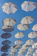 The umbrellas