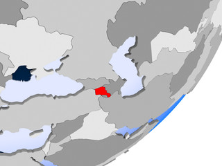 Fototapeta premium Map of Armenia