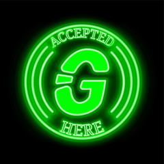 Graft (GRFT) accepted here sign