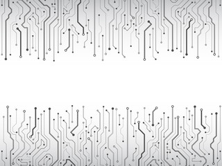 Communication and engineering concept. High-tech technology background texture. Circuit board vector illustration.