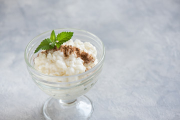 Rice pudding