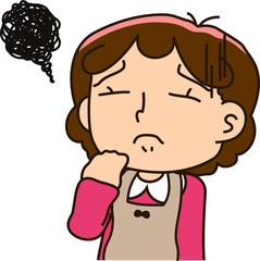 Mother, disappointed, sorry