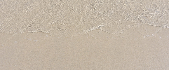 surface of the sea and sand