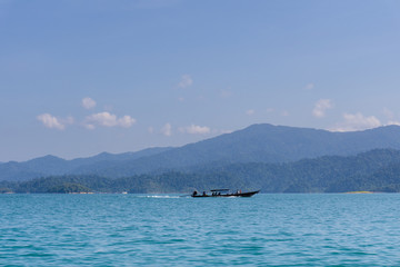 Fototapeta premium Ratchaprapa dam at Thailand