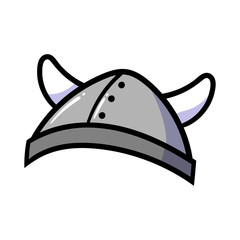Cartoon Viking Helmet