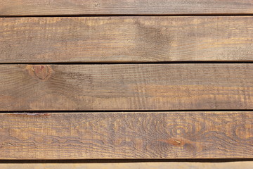 Texture of vintage brown wooden boards