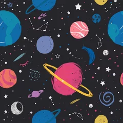 Abwaschbare Fototapete Kosmos Schöne Karte