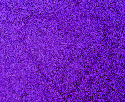 Lilac stone heart