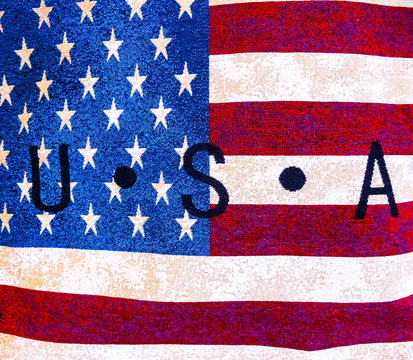 USA flag bag