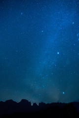 Stars in the night sky. - 199248574