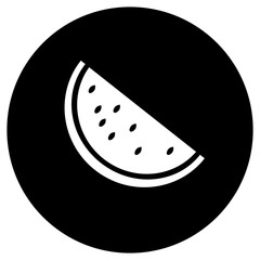 watermelon icon vector illustration