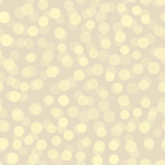 Seamless background with glowing effect lights. Vector.